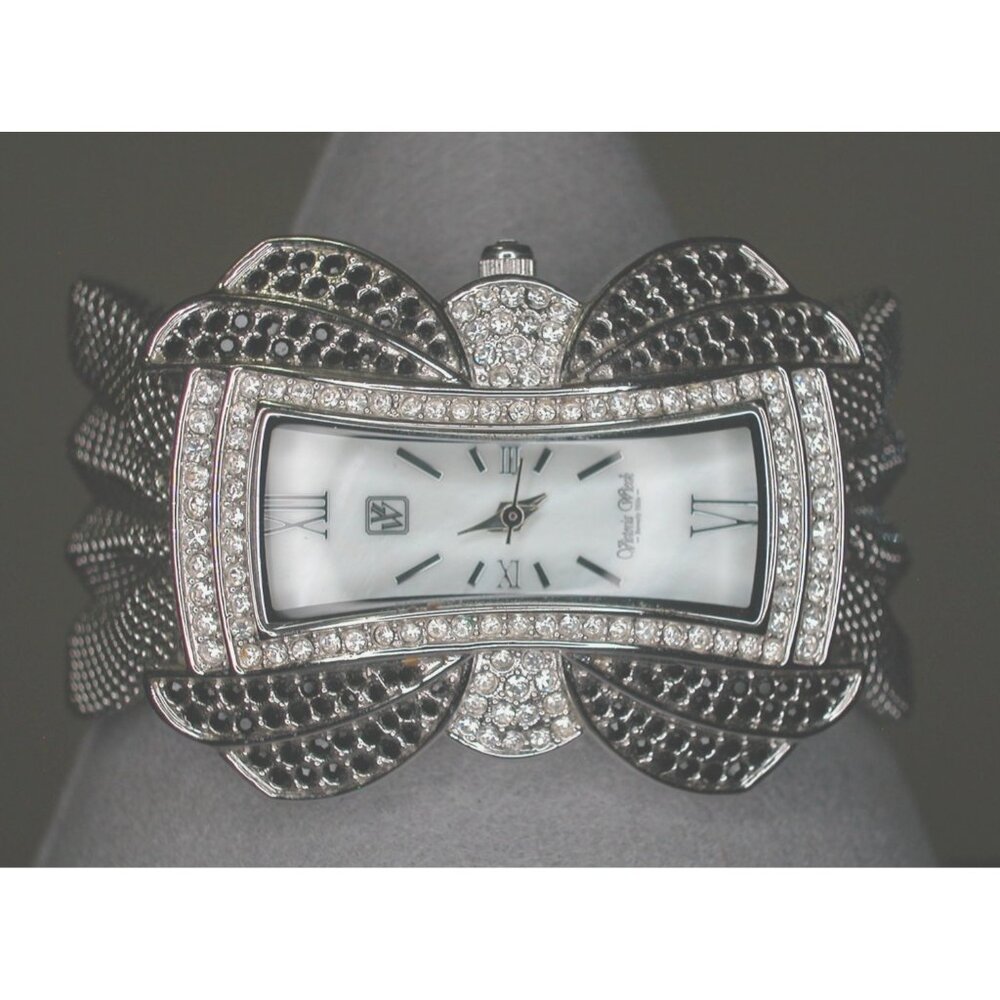 Watch Victoria Wieck Mother-of-Pearl Dial & Crystal Embellishments